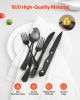 48-Piece Silverware Set Stainless Steel Cutlery Flatware Utensil Kitchen for 8