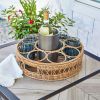 Rattan Large Beverage Tray