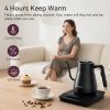 Gooseneck Electric Kettle with Temperature Control, 27oz Rapid Heating Electric Kettle for Pour Over Coffee/Tea, Auto Shut Off & Boil-Dry Protection